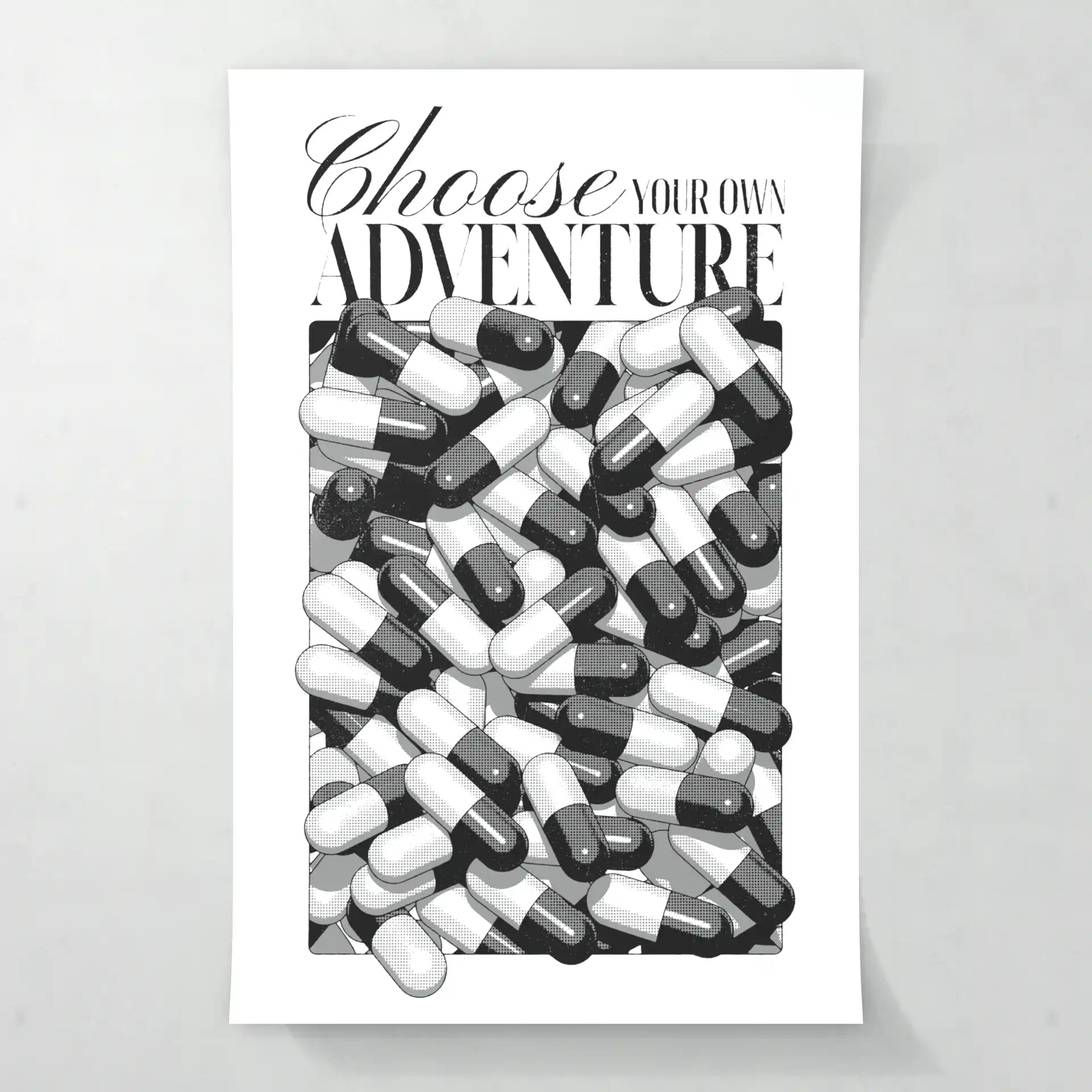 Choose your own adventure - Poster - Matte