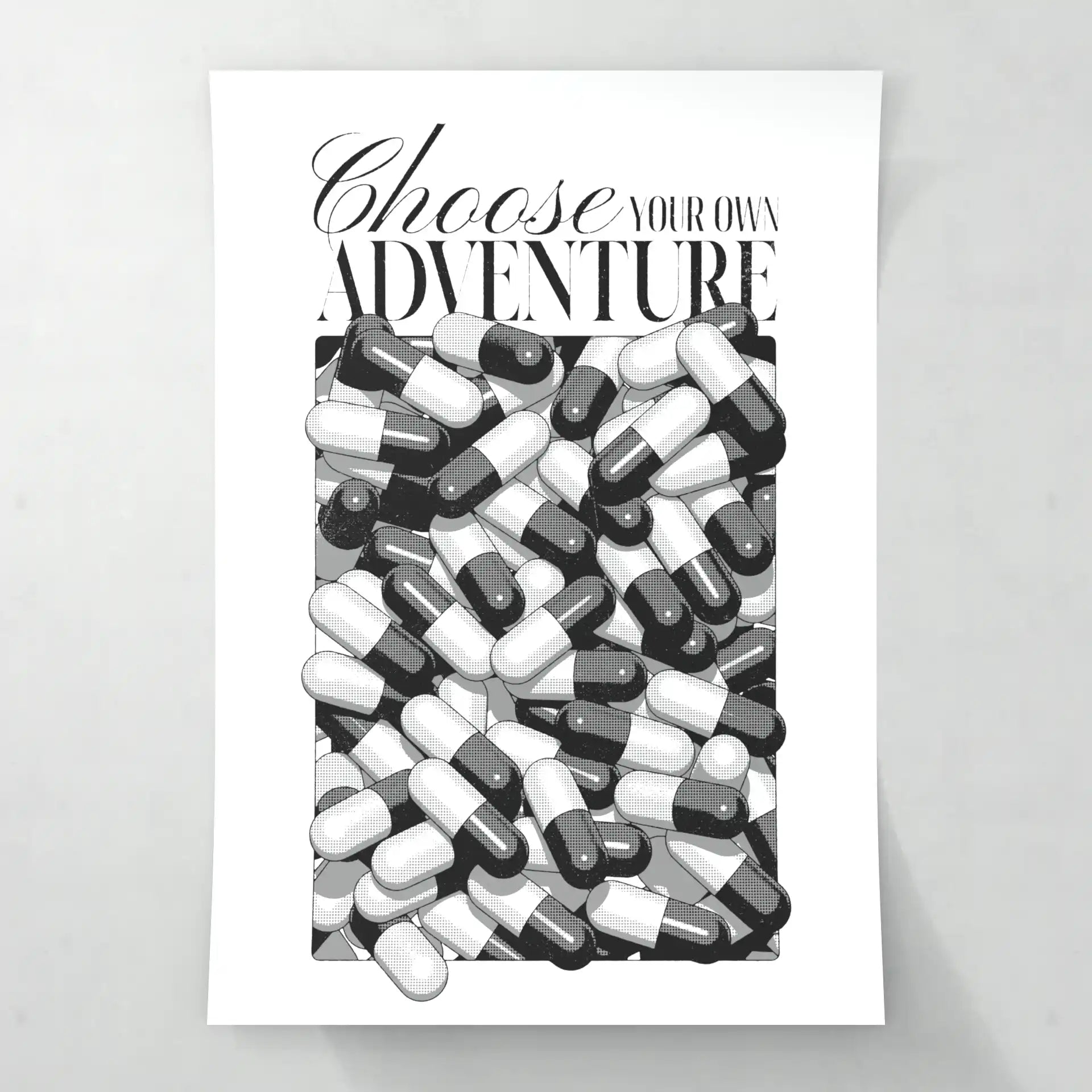 Choose your own adventure - Poster - Matte