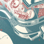 Toku - Art Print, Warm Neutral - Var Detail
