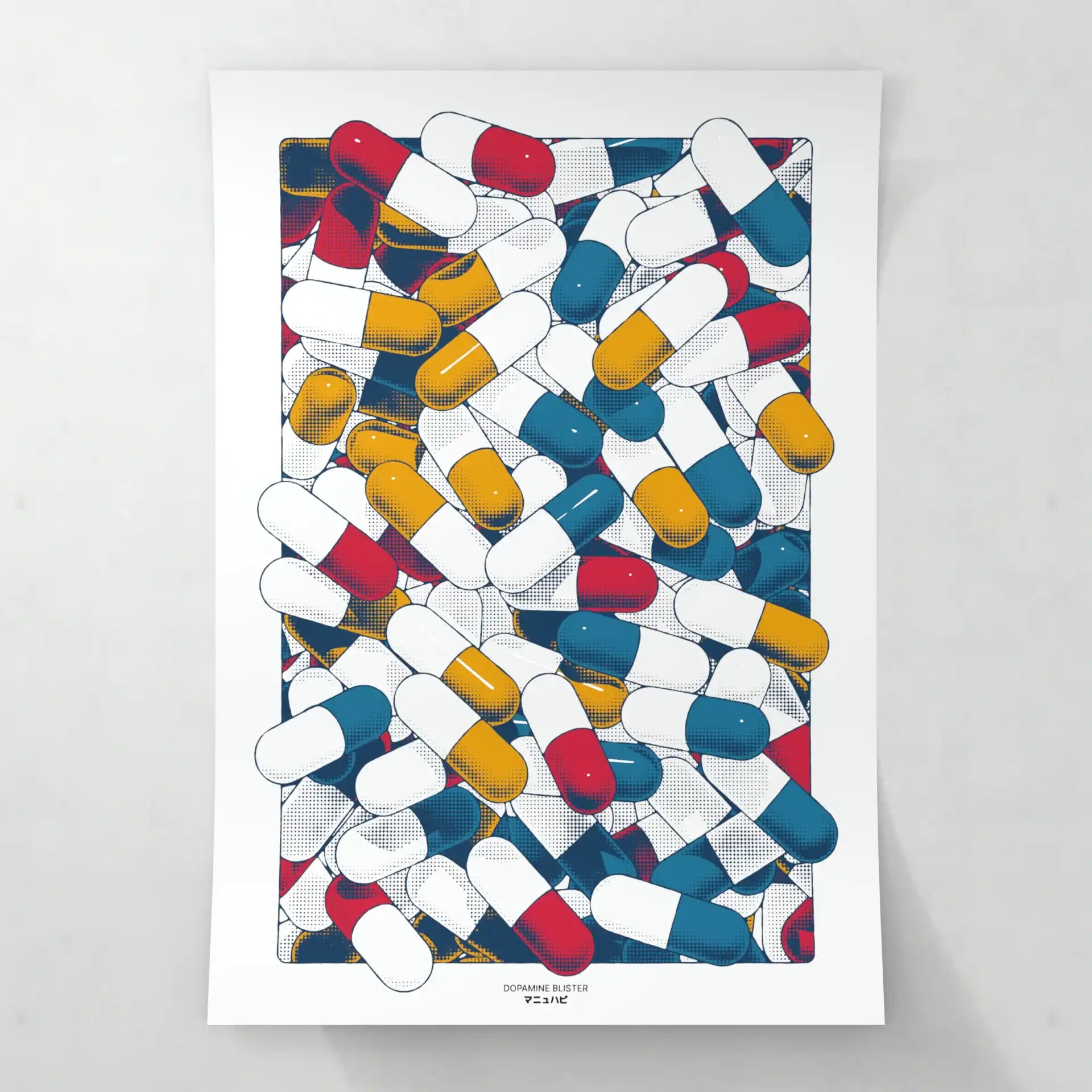 Triphasic pills - Poster - Matte