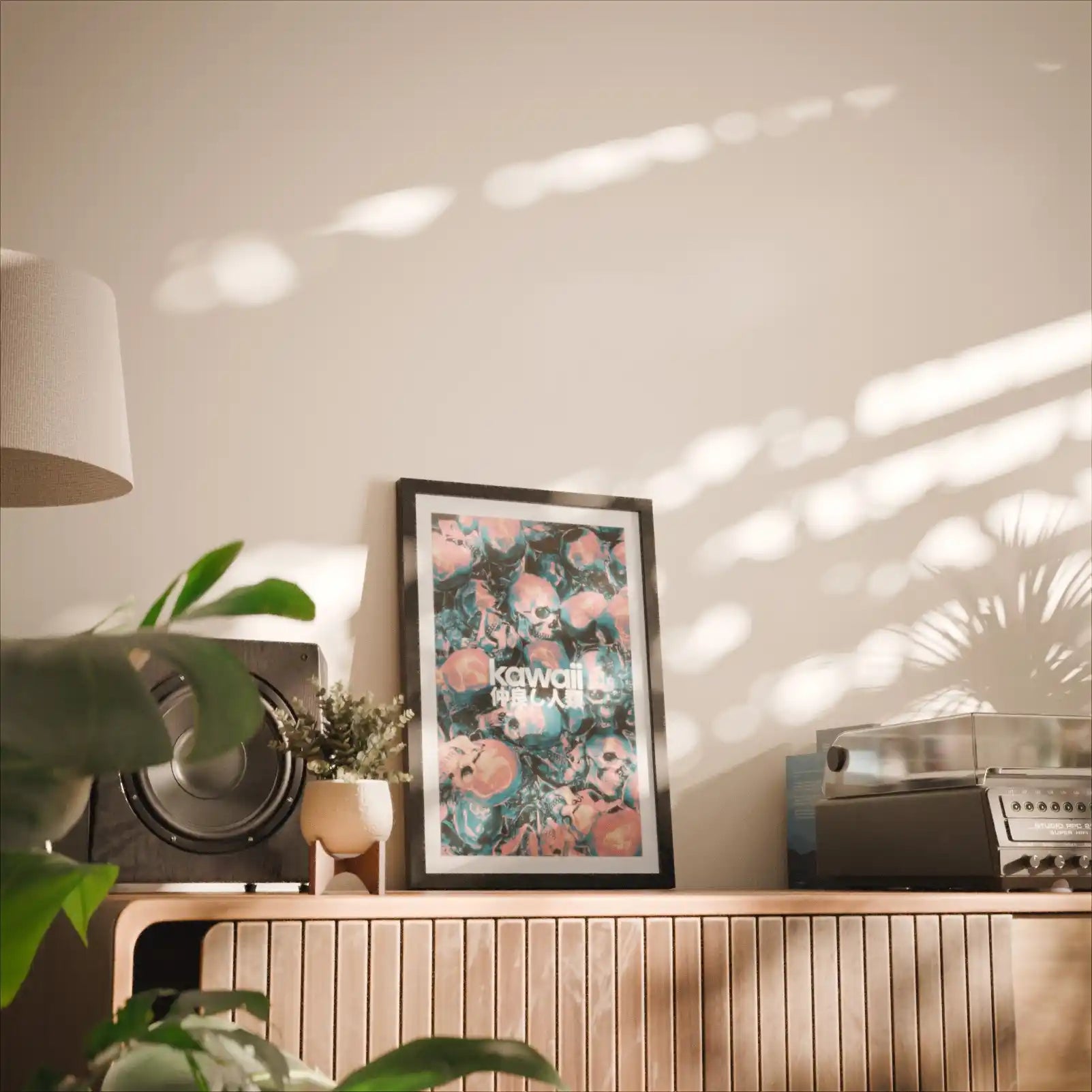 Kawaii Rot - Poster - Matte