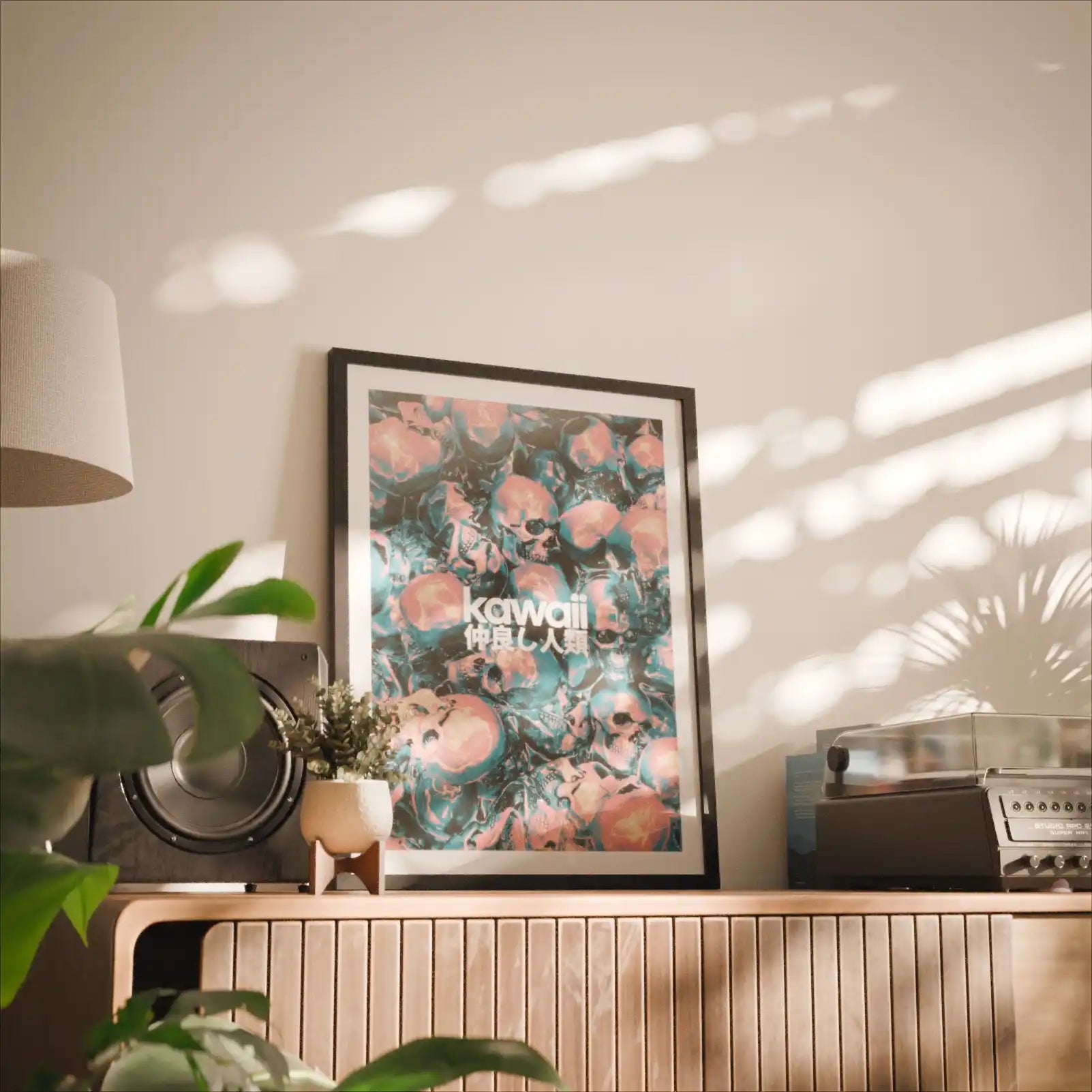 Kawaii Rot - Poster - Matte