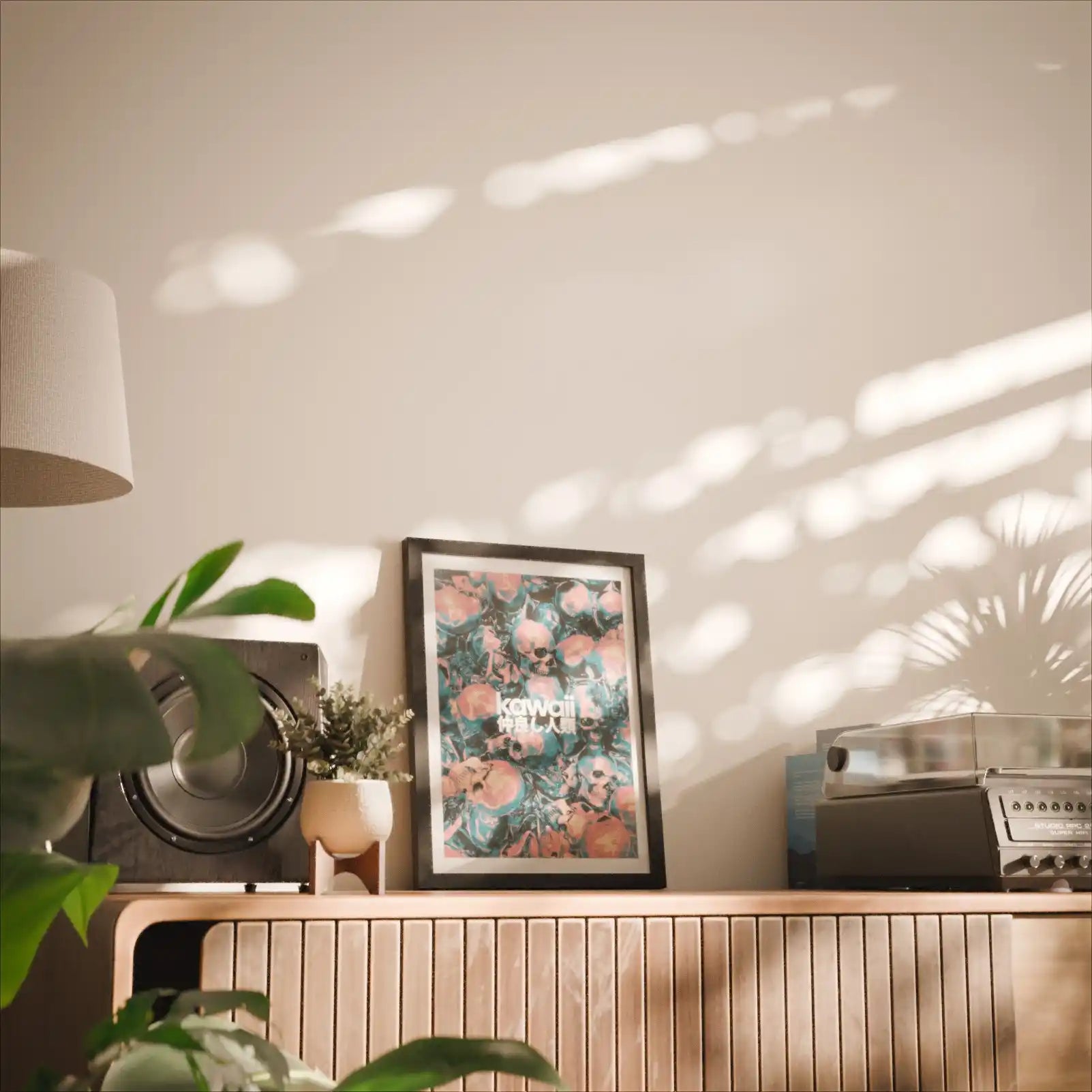 Kawaii Rot - Poster - Matte