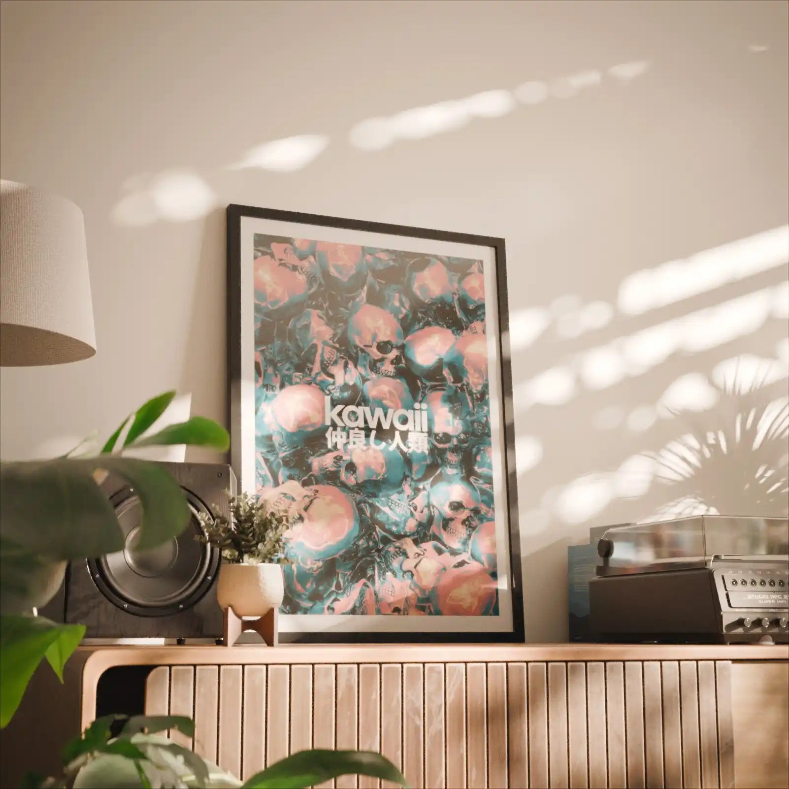 Kawaii Rot - Poster - Matte
