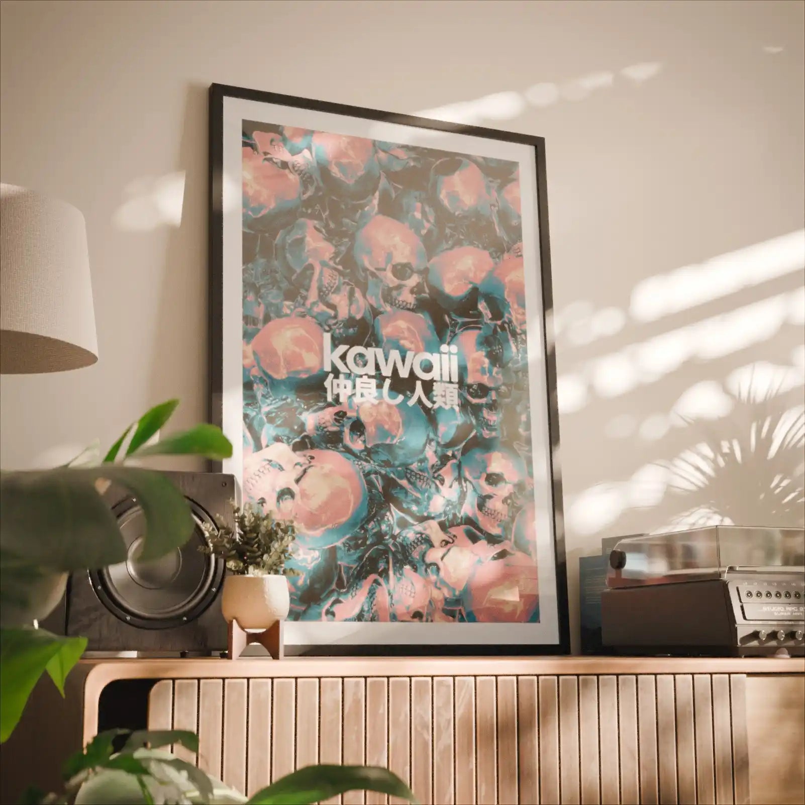 Kawaii Rot - Poster - Matte