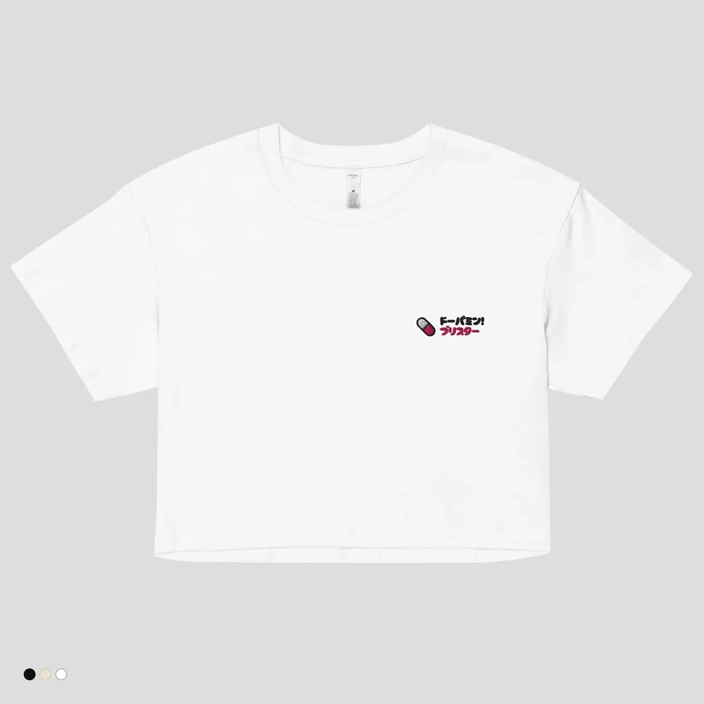 Dopamine pill - Crop-Top - Embroidery