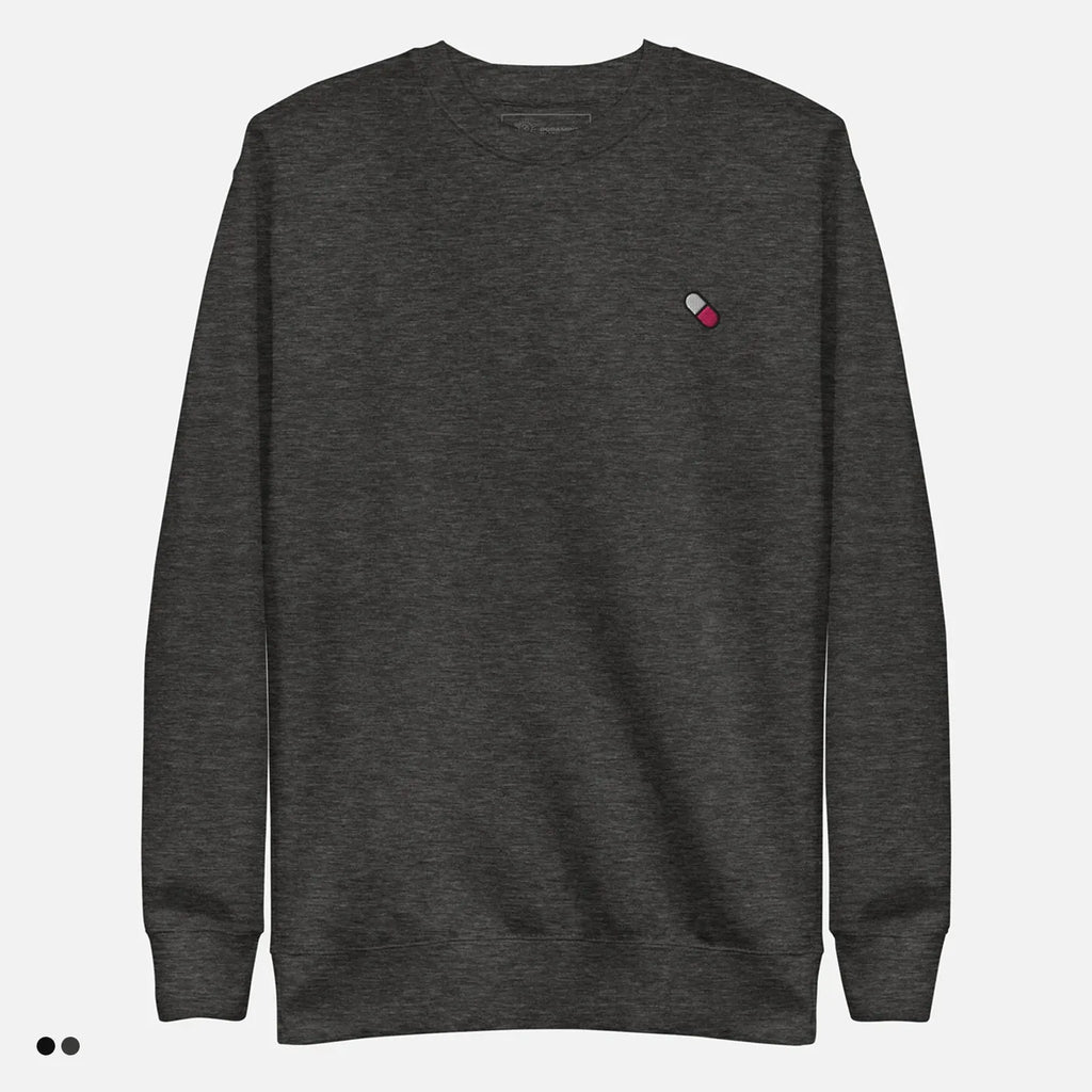 Dopamine pill - Sweatshirt - Unisex - Embroidery