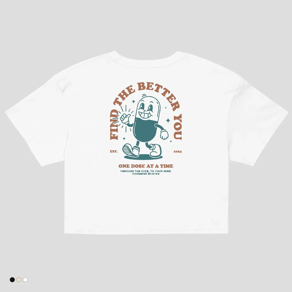 Find the better you - Crop-Top - Back