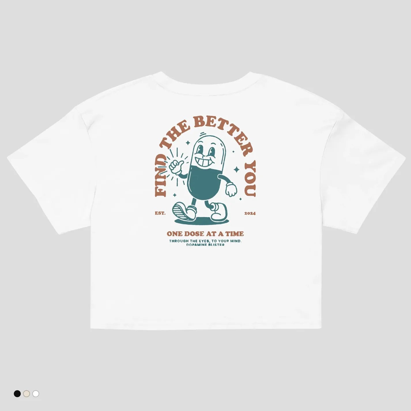 Find the better you - Crop-Top - Back