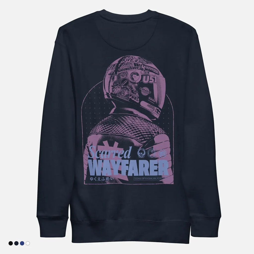 Scarred Wayfarer - Sweatshirt - Back - Unisex