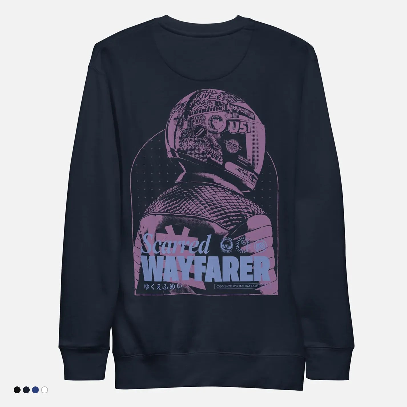 Scarred Wayfarer - Sweatshirt - Back - Unisex