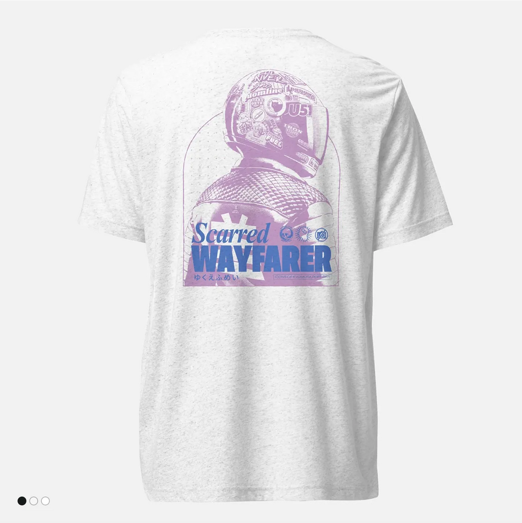 Scarred Wayfarer - T-Shirt - Back - Unisex