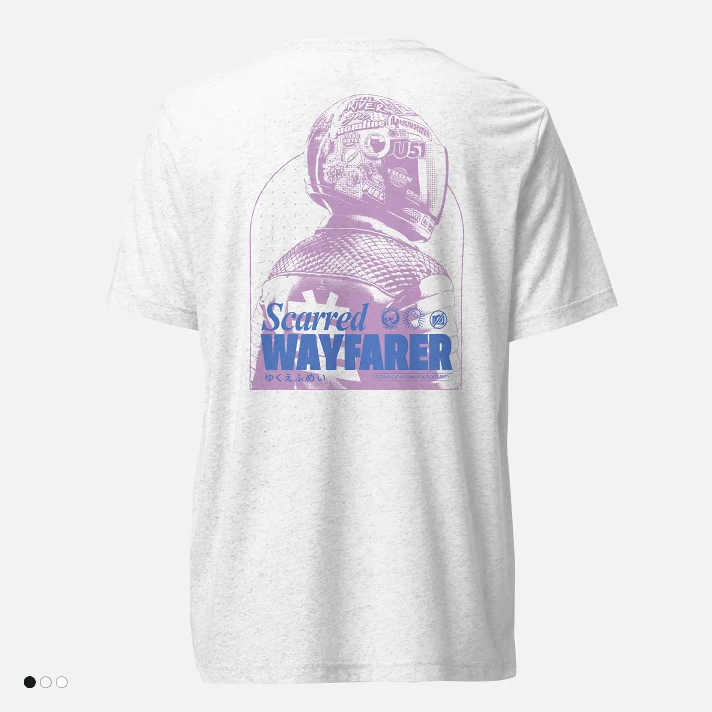 Scarred Wayfarer - T-Shirt - Back - Unisex