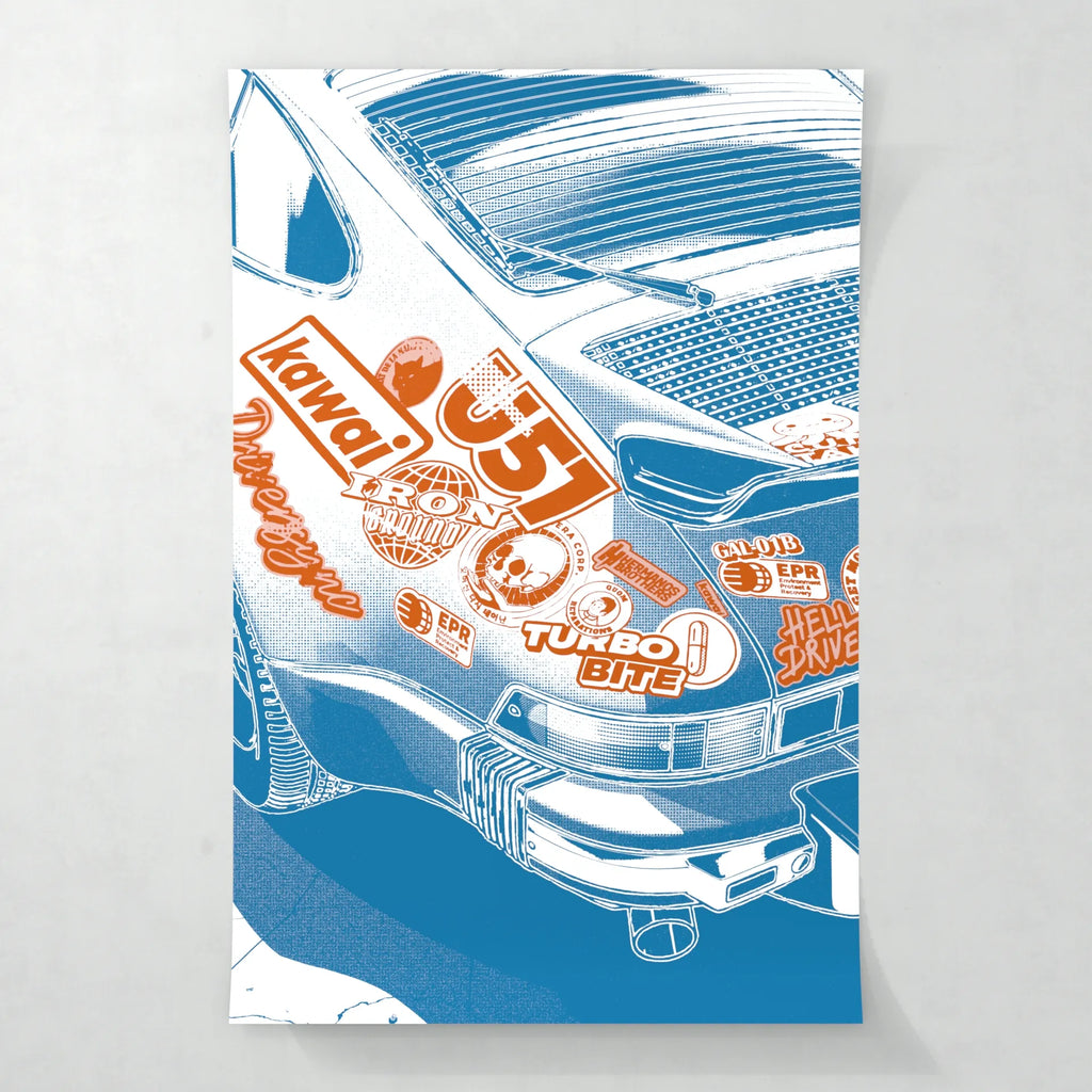 Rear Stickers - Poster - Matte