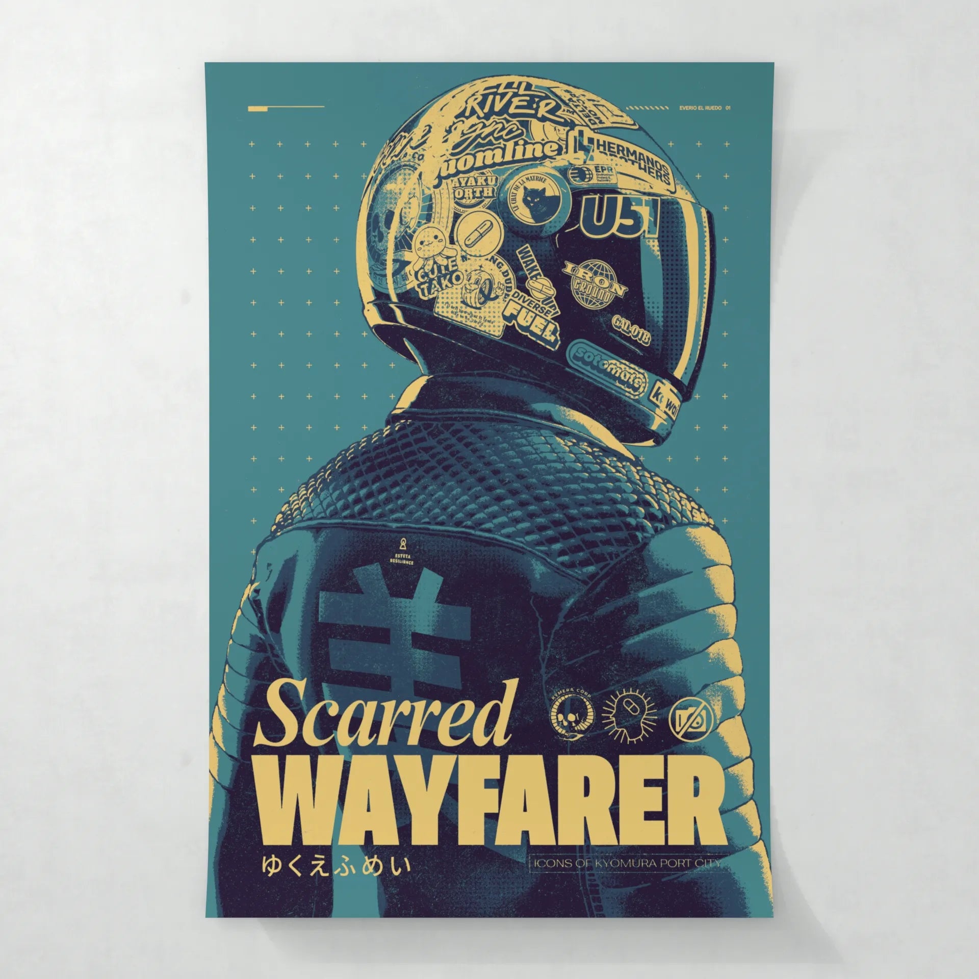 Scarred Wayfarer - Cool - Poster - Matte