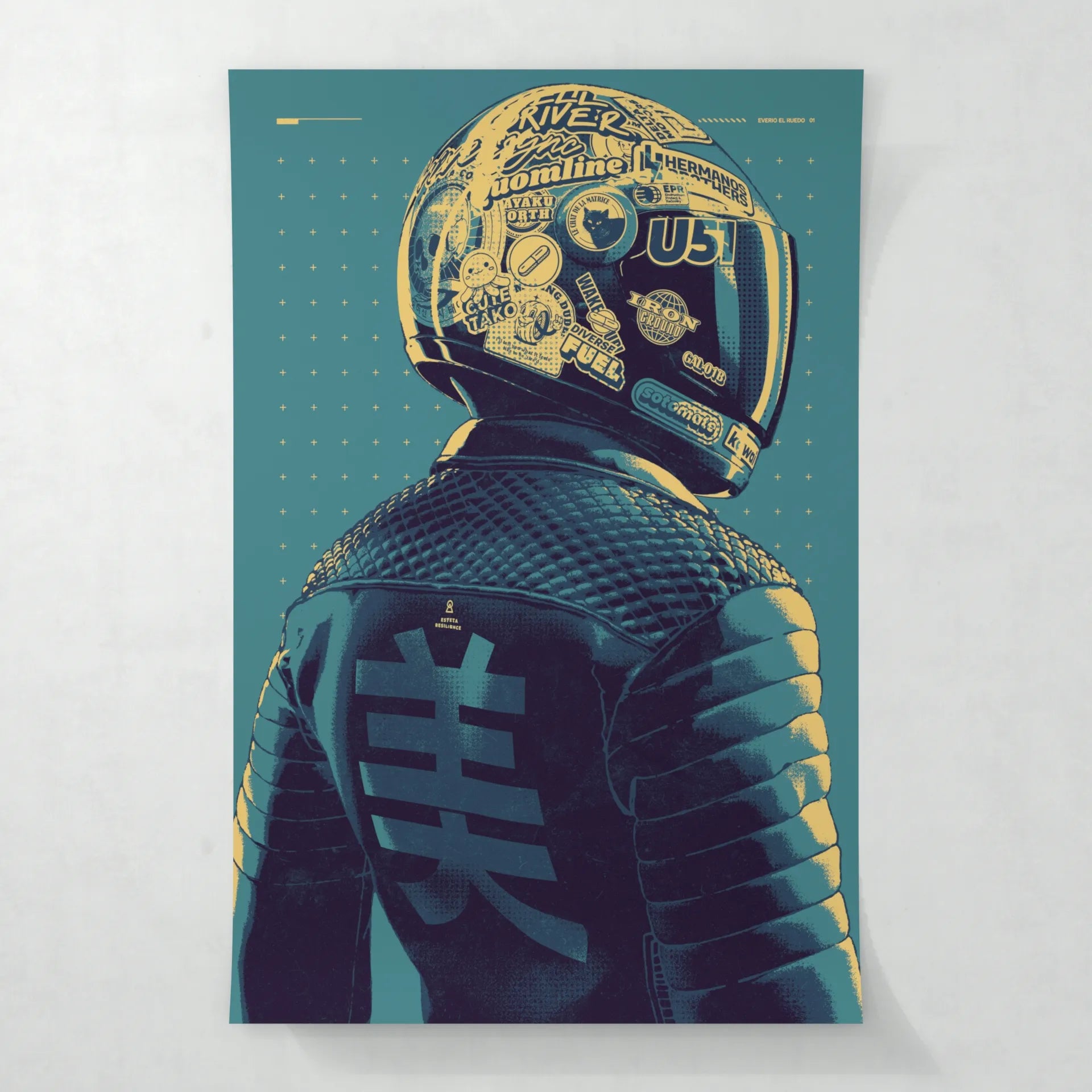 Scarred Wayfarer - Cool - Poster - Matte