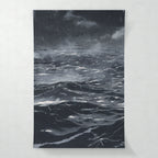 Dark waves — dark cinematic art print