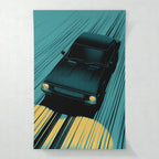 Premura Corner — dark cinematic art print