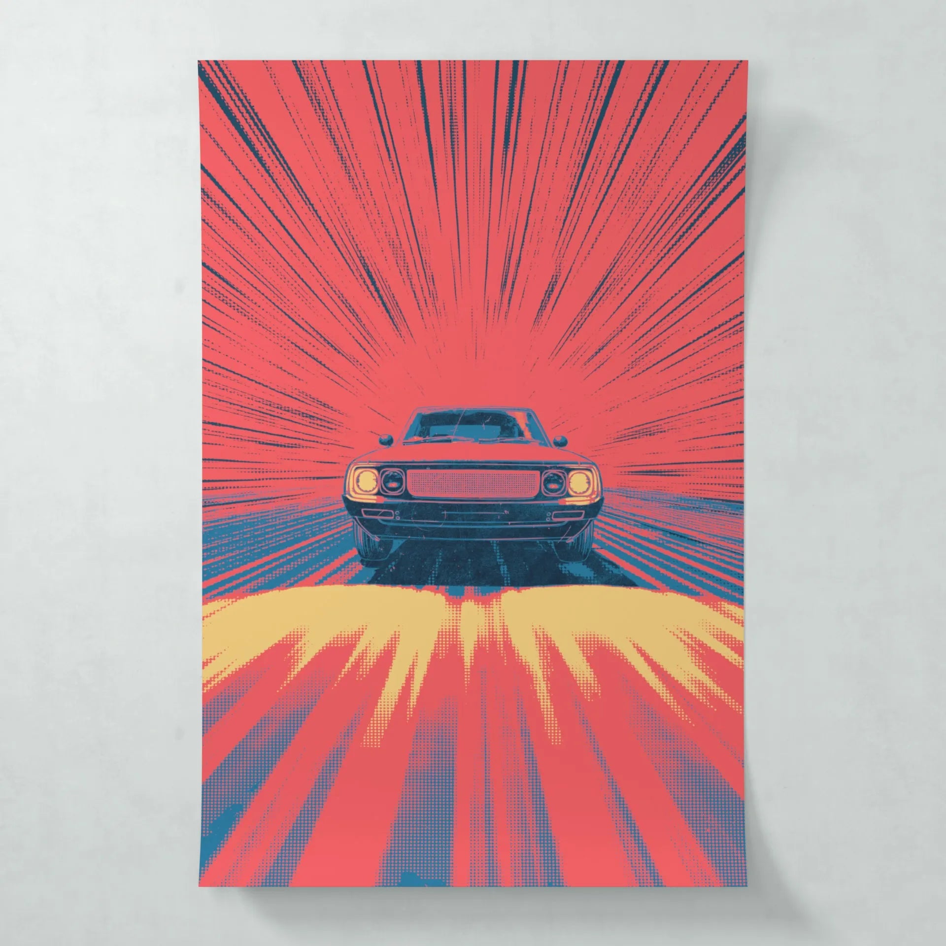 The Route Seeker front - Poster - Matte