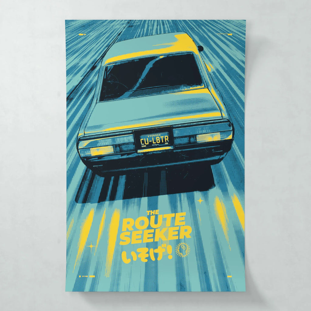 The Route Seeker - Poster - Matte