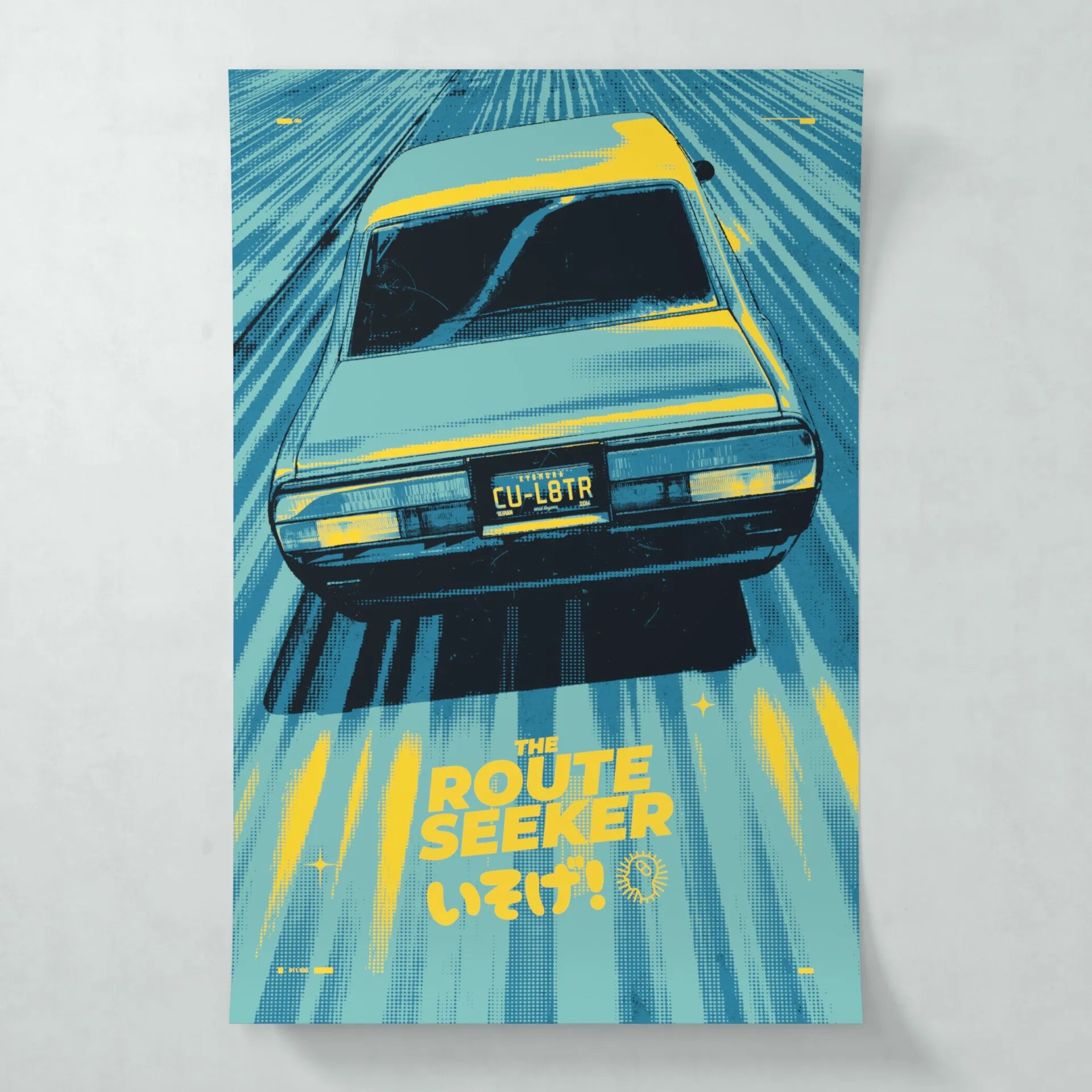 The Route Seeker - Poster - Matte