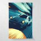 Tunnel Front — dark cinematic art print