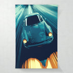 Tunnel Upper Front — dark cinematic art print
