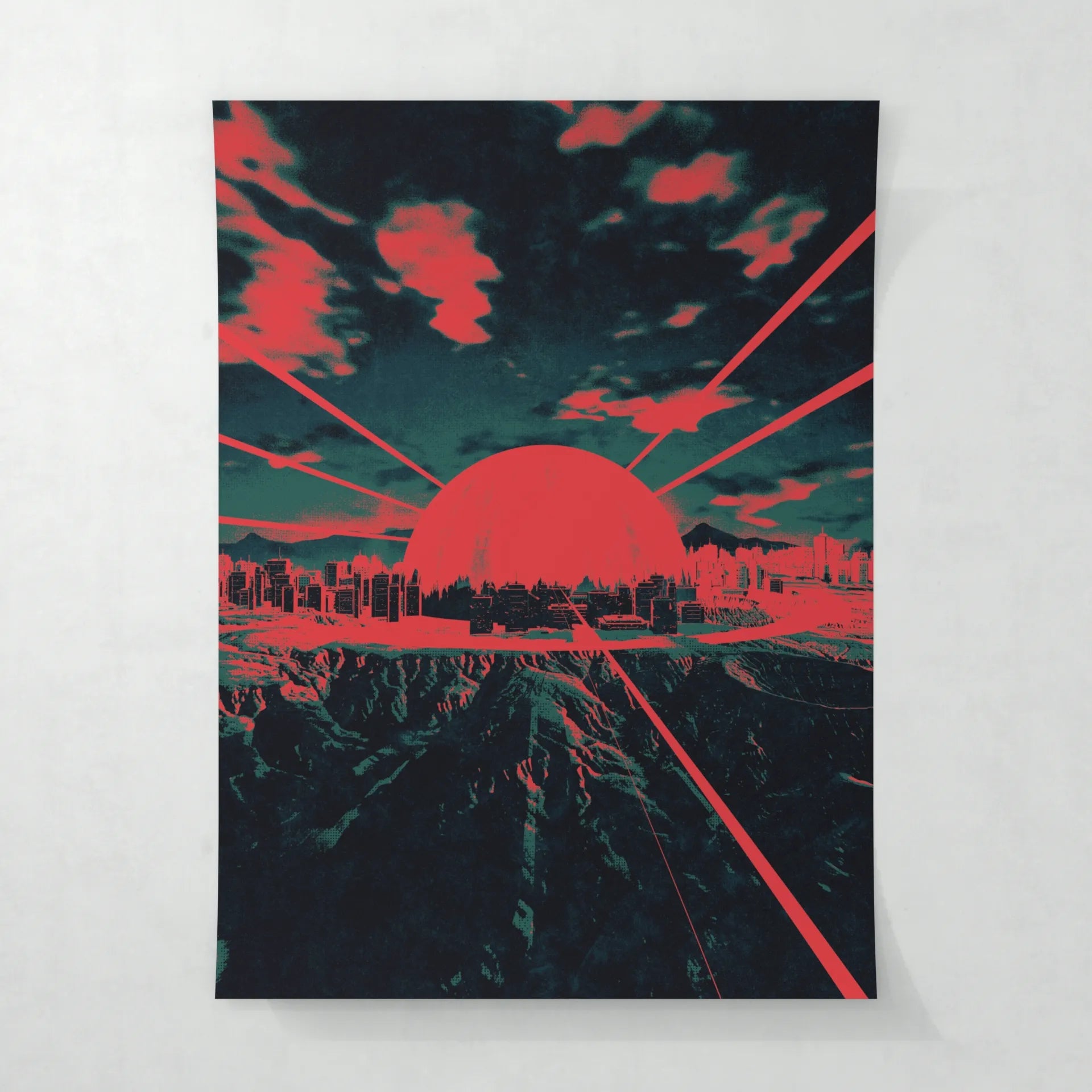 City Fireball - Poster - Matte