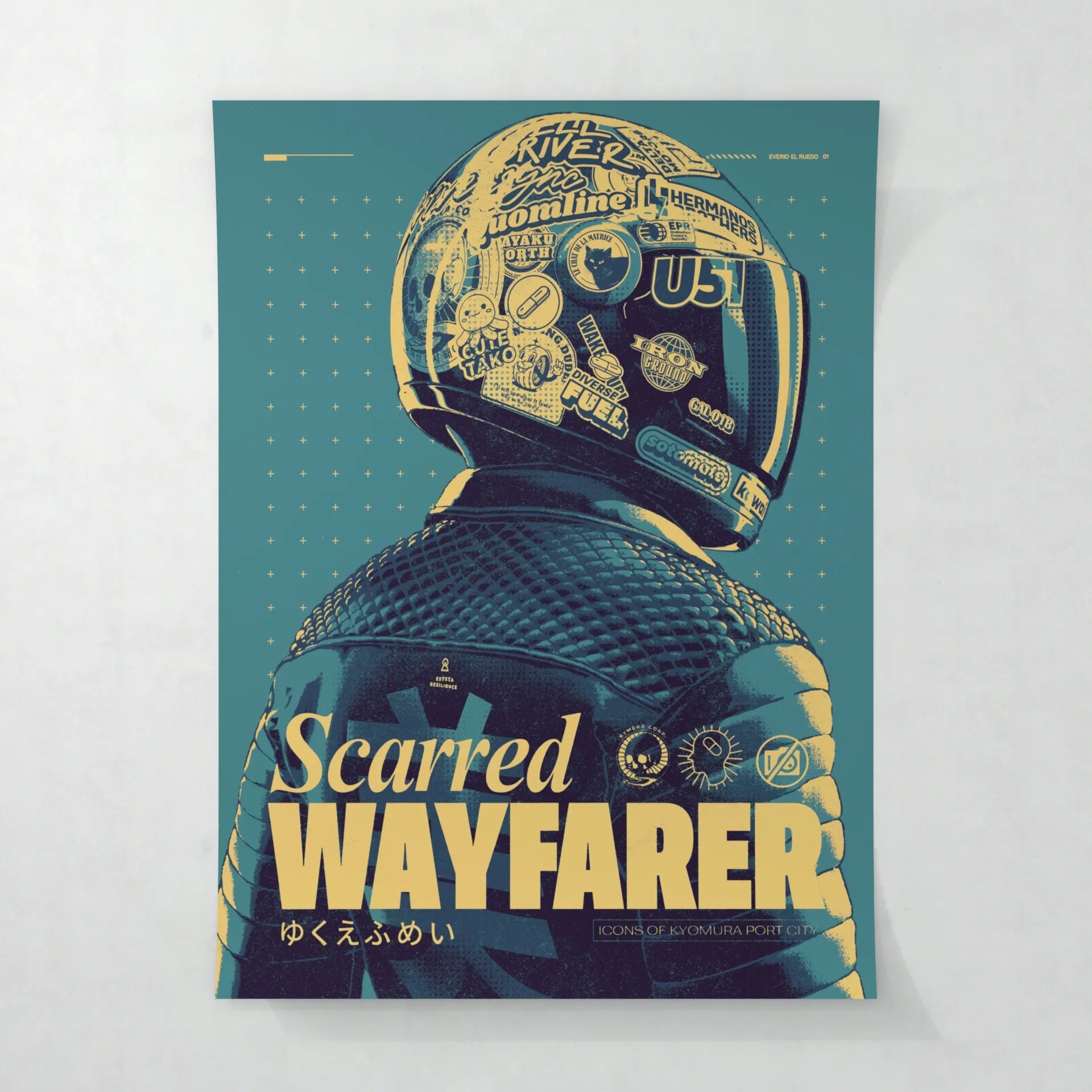 Scarred Wayfarer - Cool - Poster - Matte
