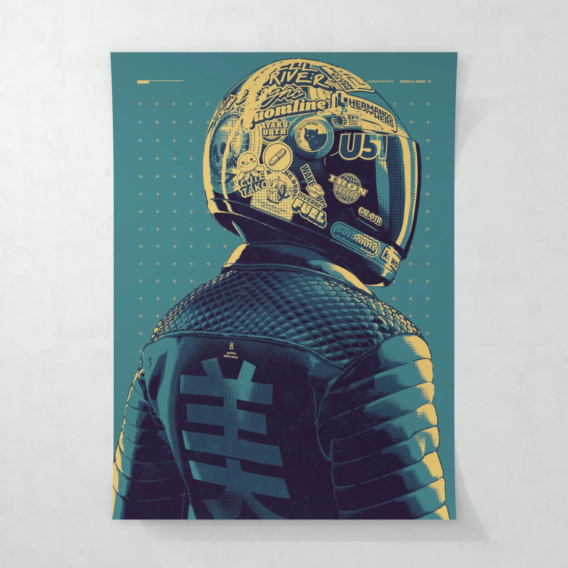 Scarred Wayfarer - Cool - Poster - Matte