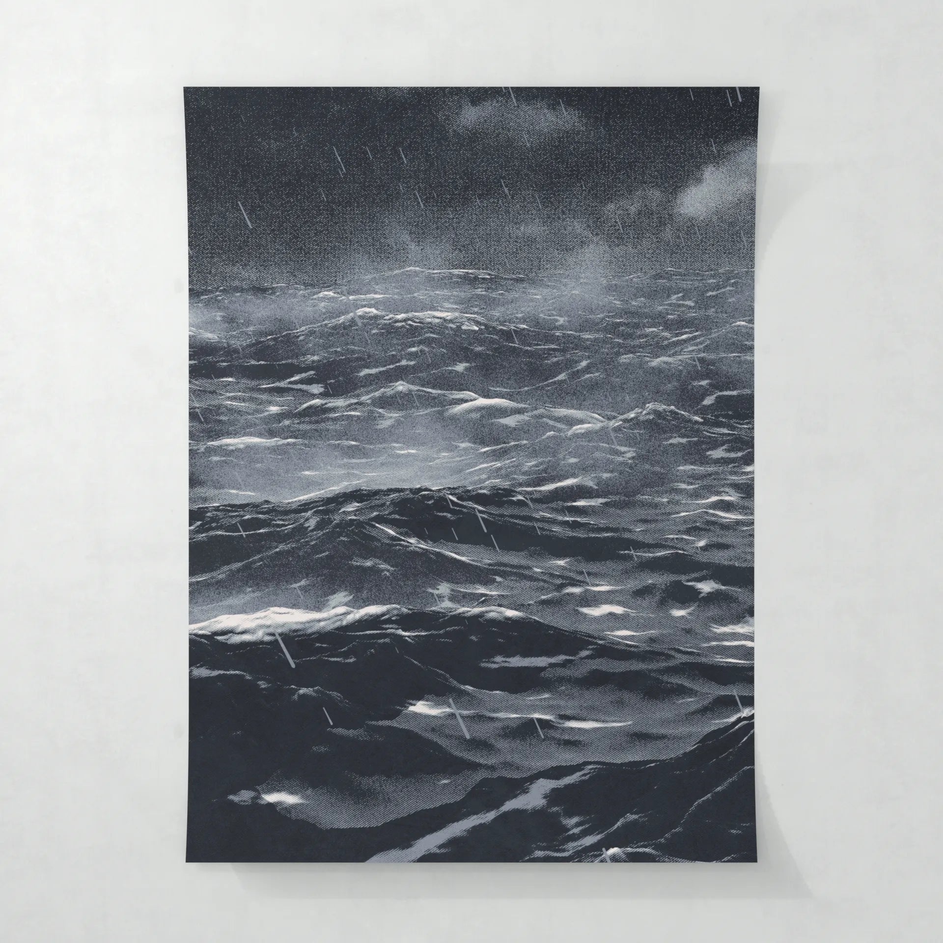 Dark waves - Poster - Matte