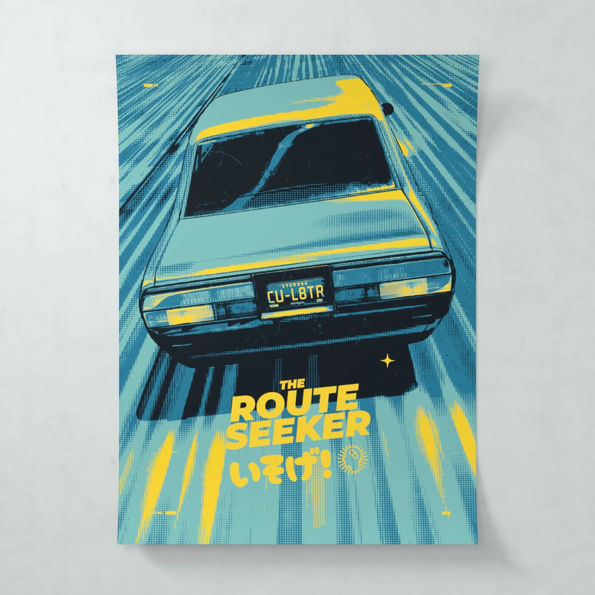 The Route Seeker - Poster - Matte