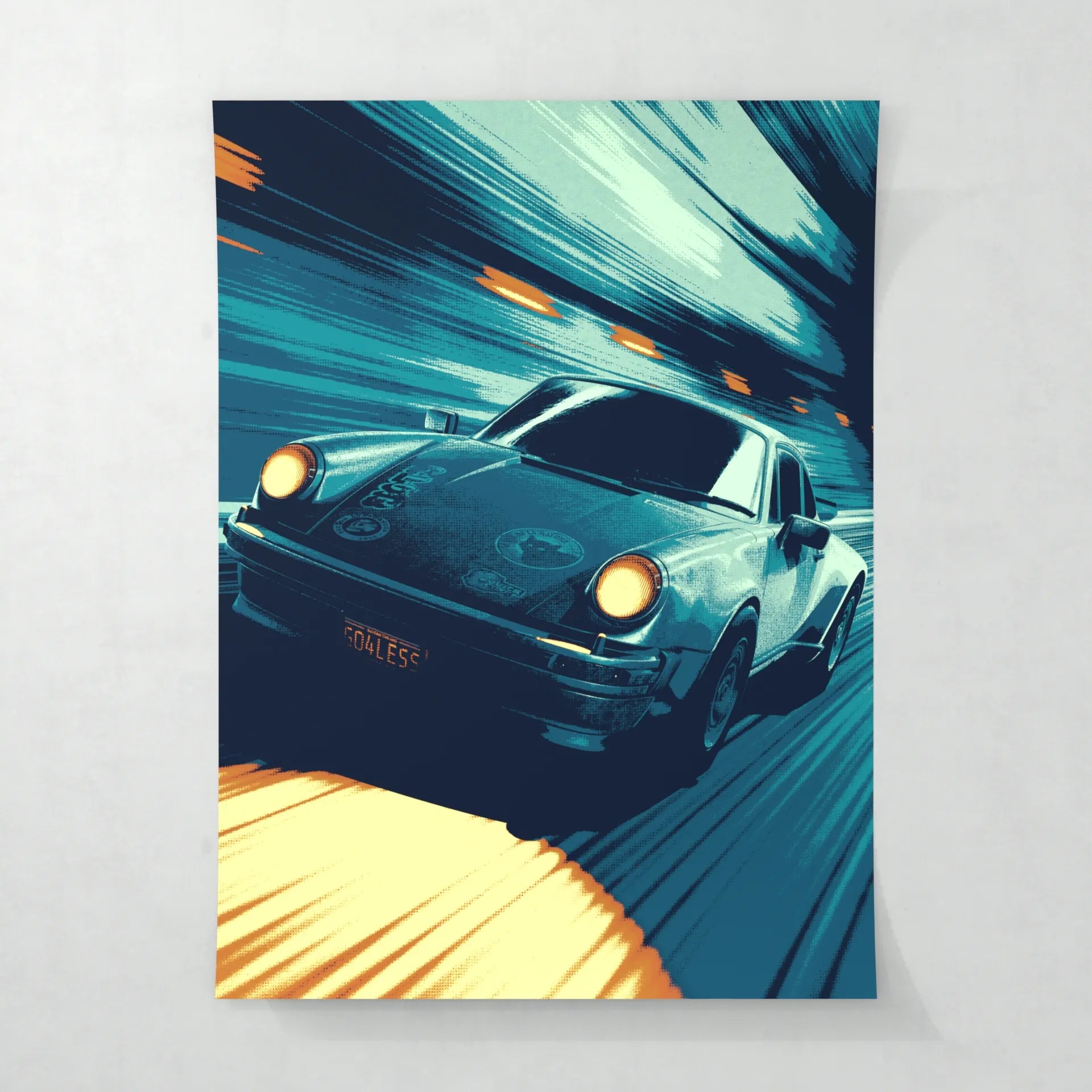 Tunnel Front - Poster - Matte