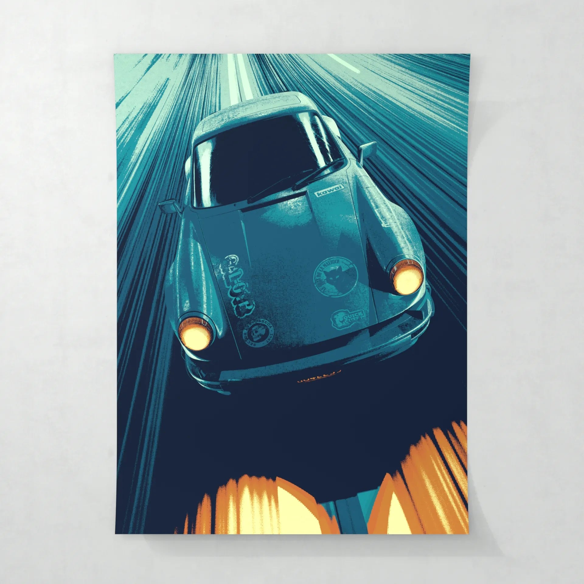 Tunnel Upper Front - Poster - Matte