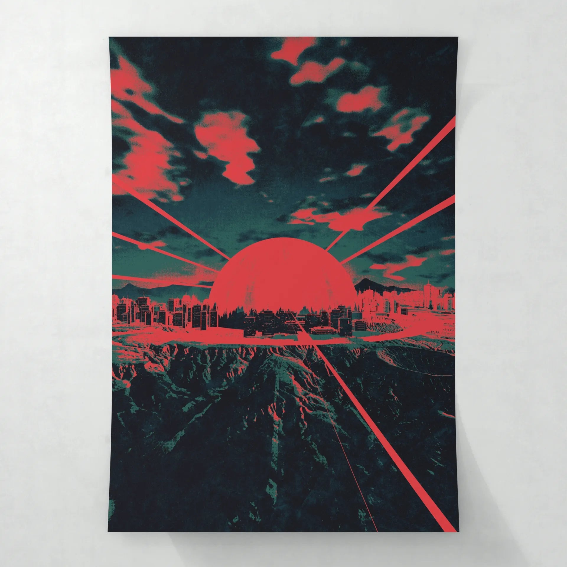 City Fireball - Poster - Matte