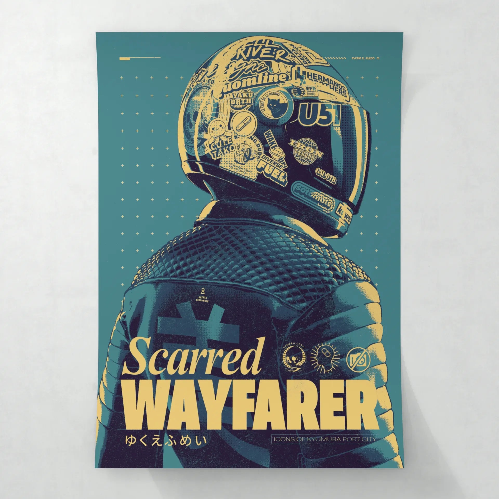 Scarred Wayfarer - Cool - Poster - Matte
