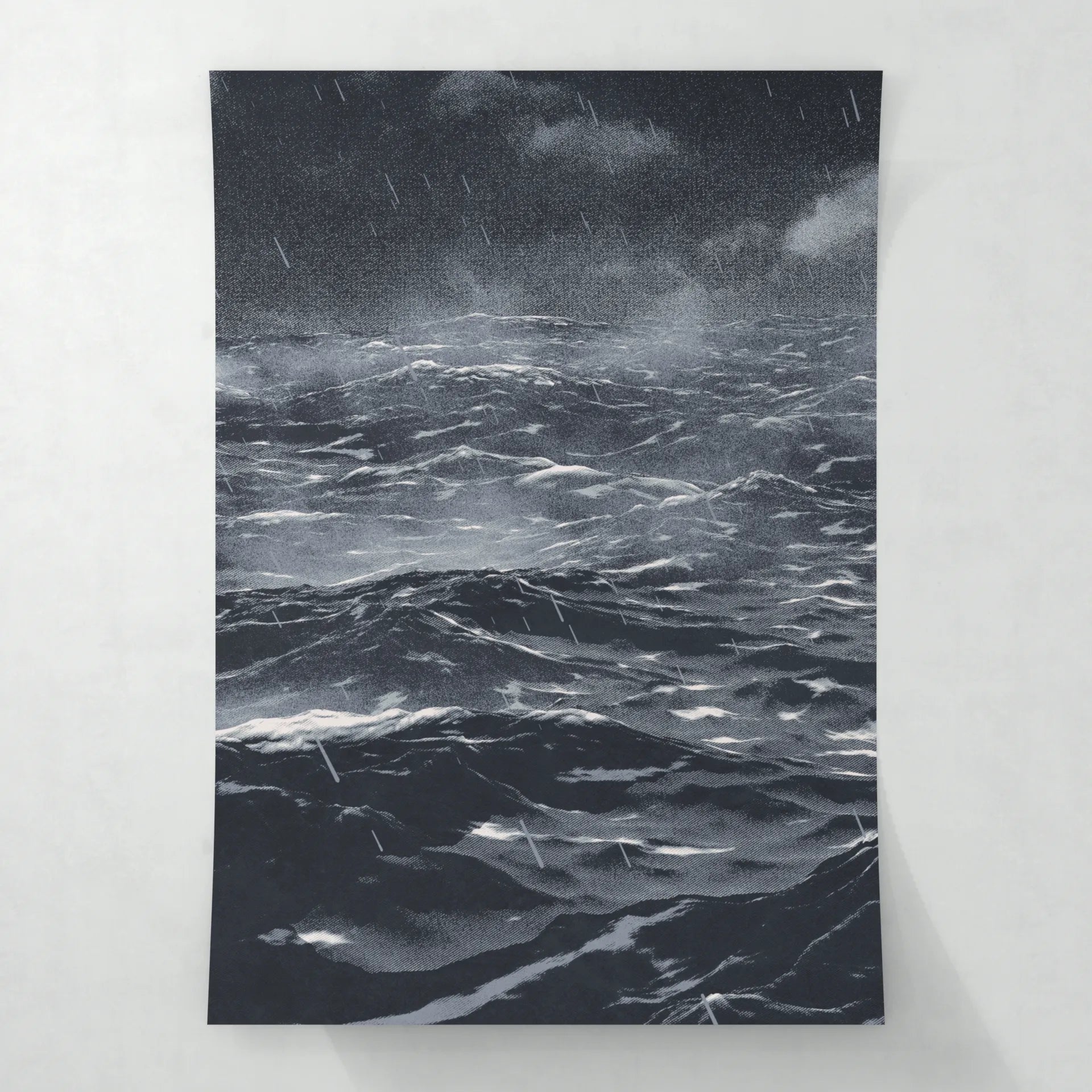 Dark waves - Poster - Matte