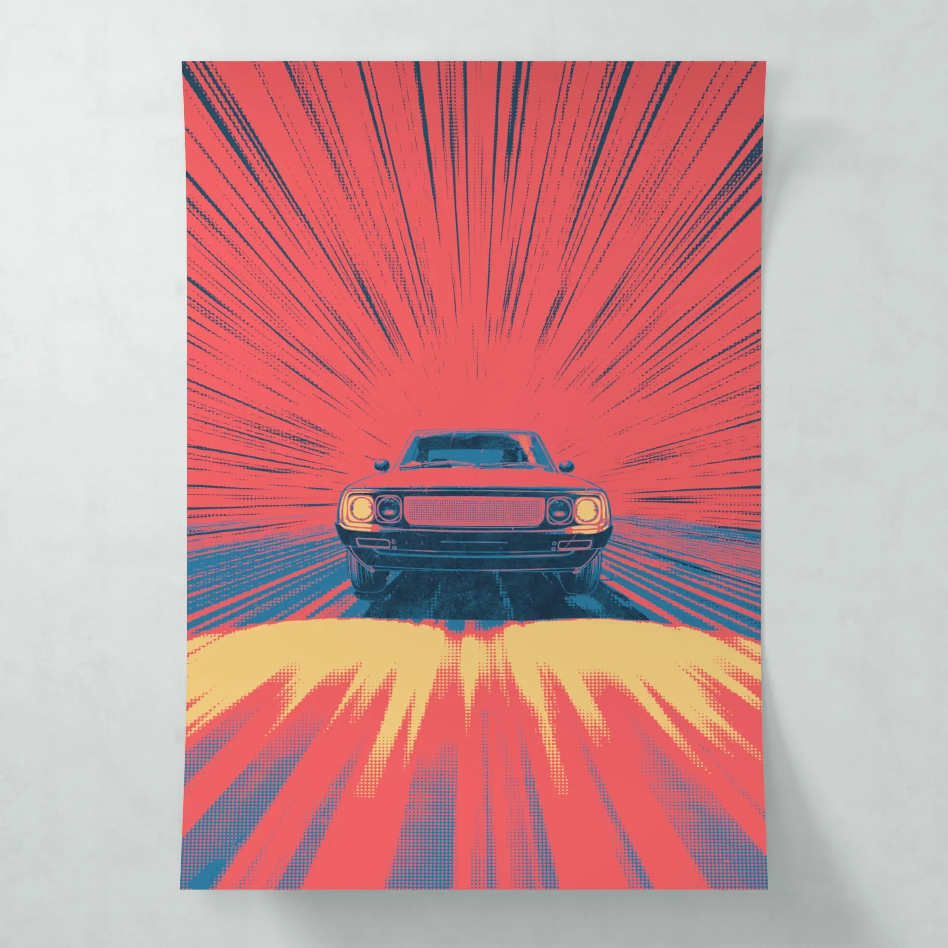 The Route Seeker front - Poster - Matte