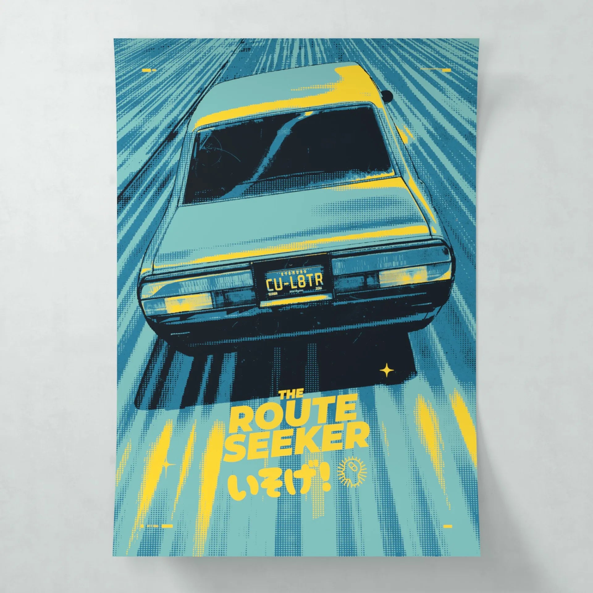 The Route Seeker - Poster - Matte