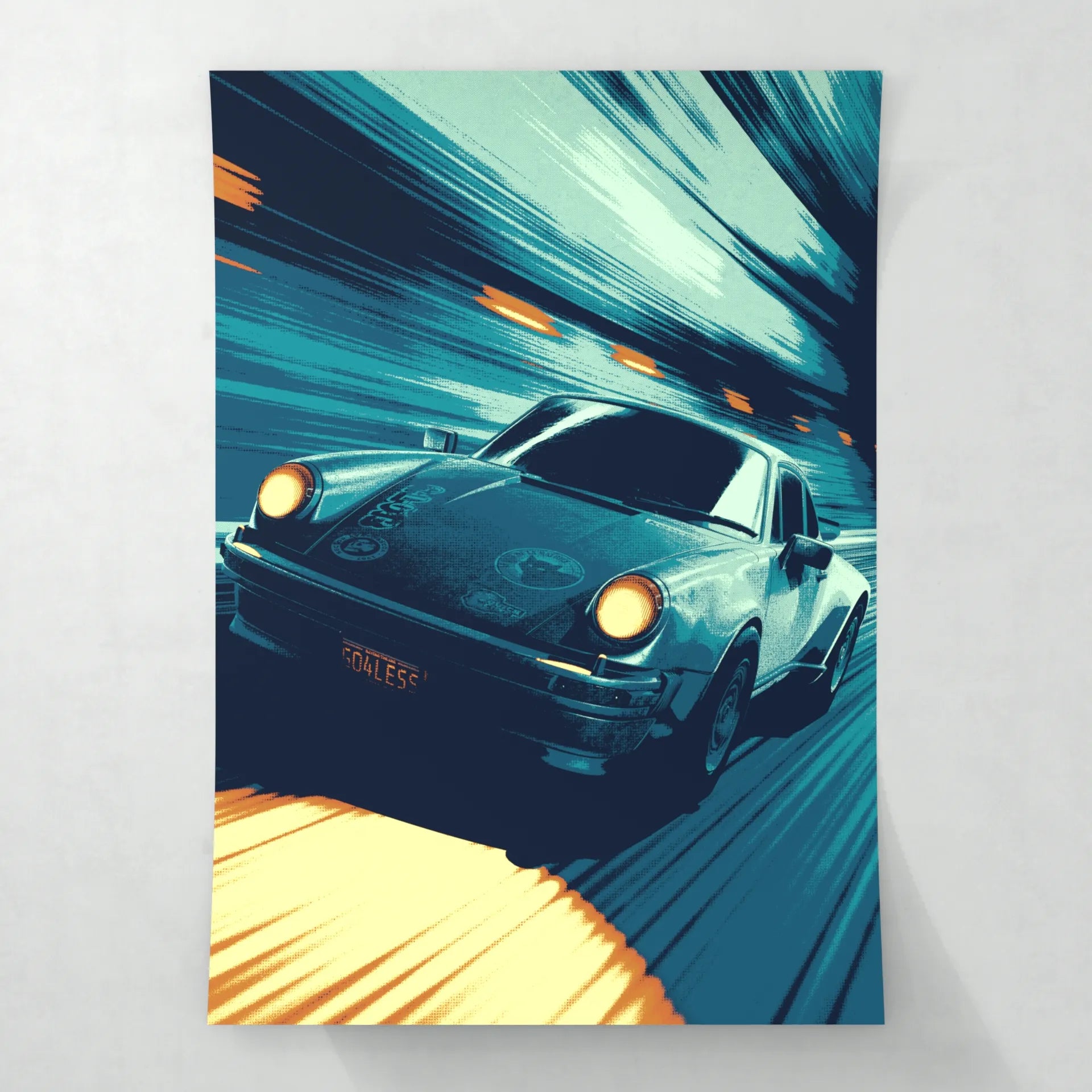 Tunnel Front - Poster - Matte