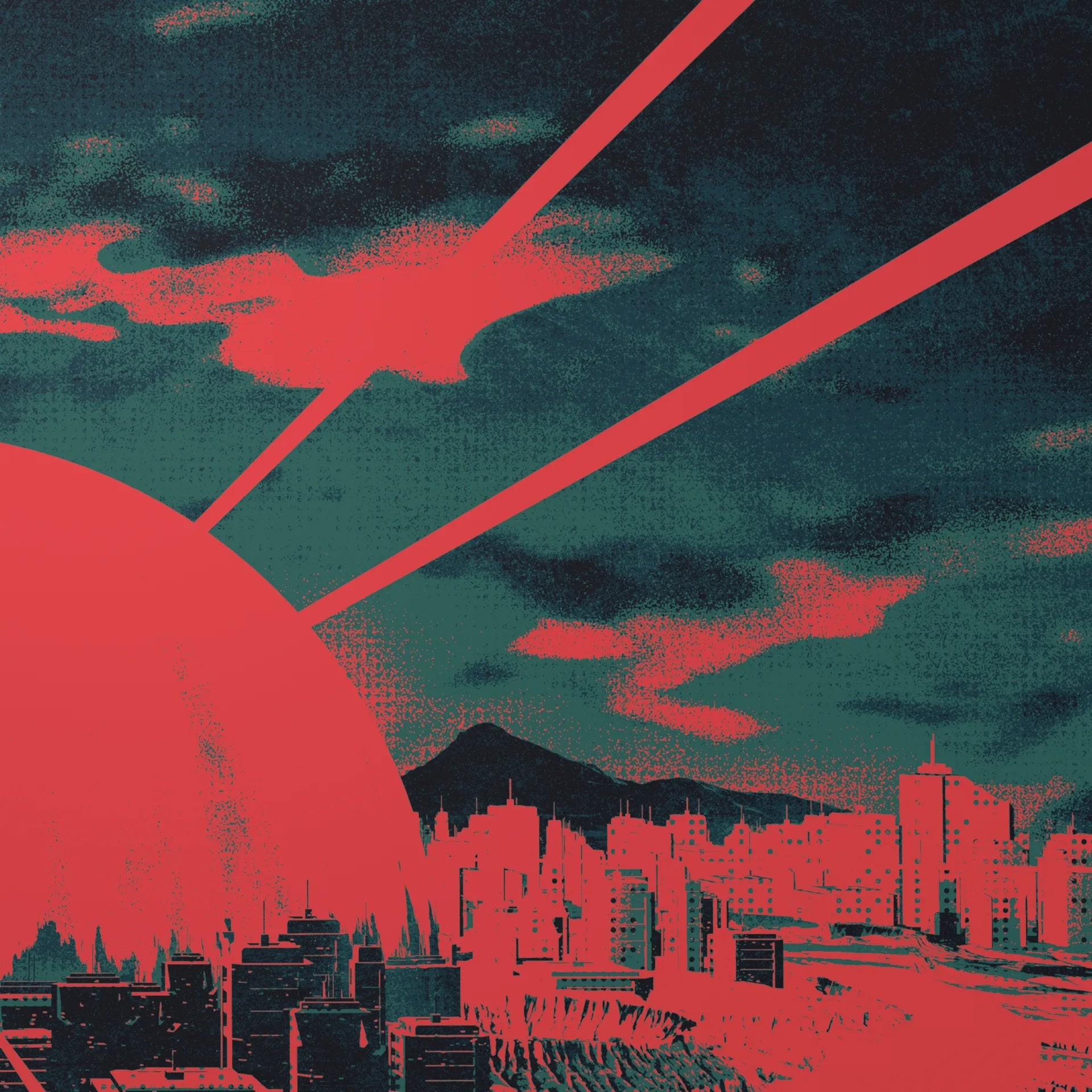 City Fireball - Poster - Matte