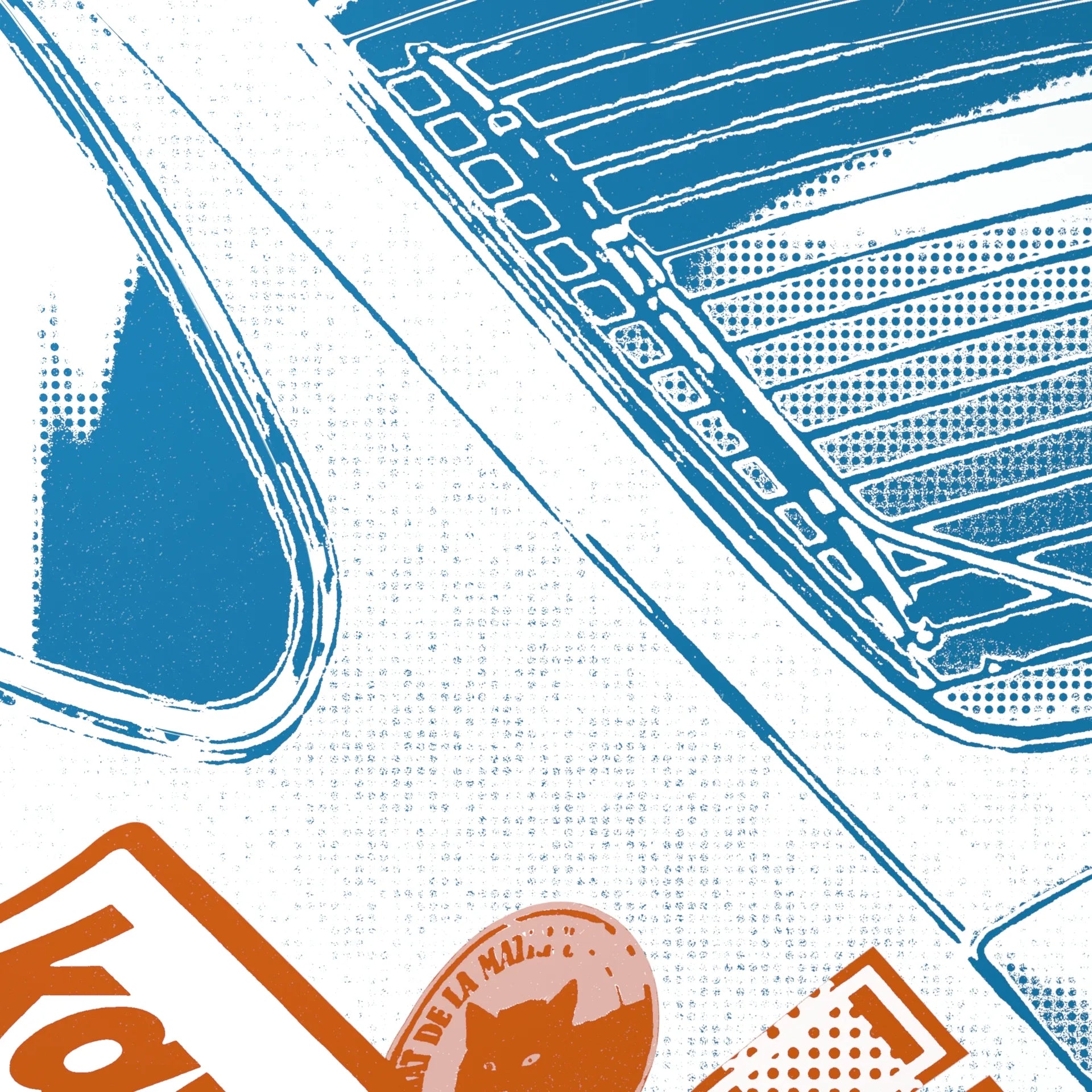 Rear Stickers - Poster - Matte