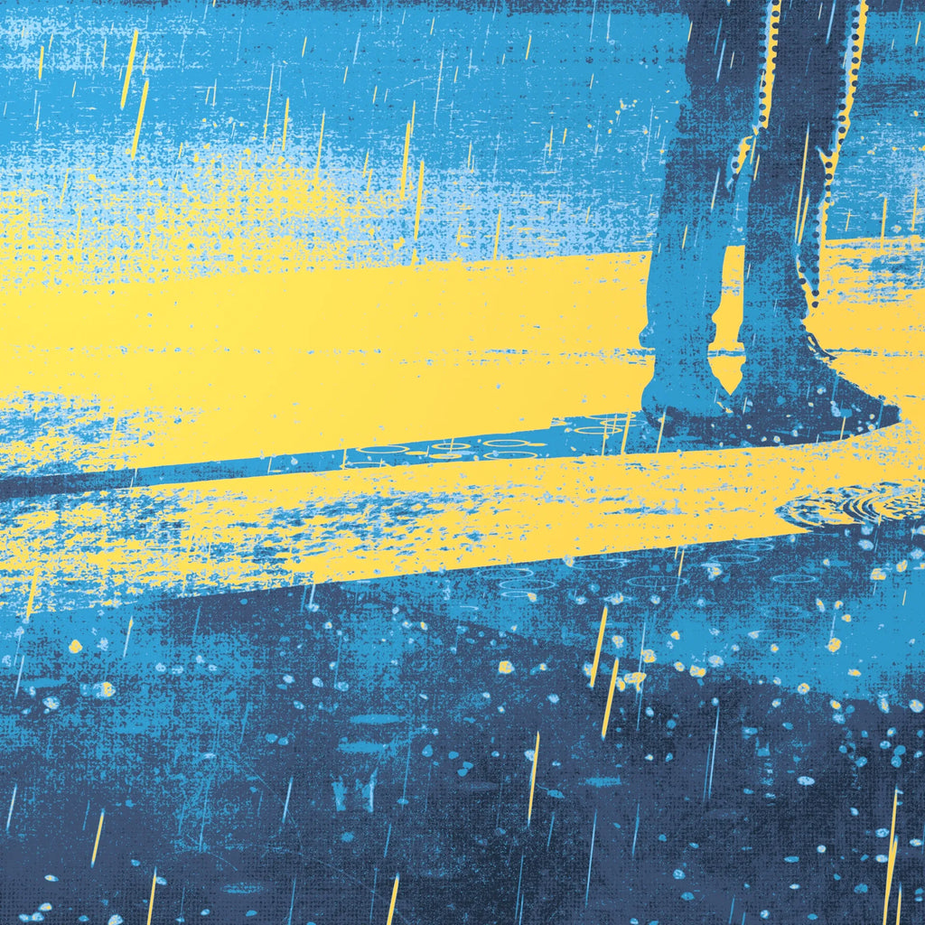 Rainy nostalgia - Poster - Matte