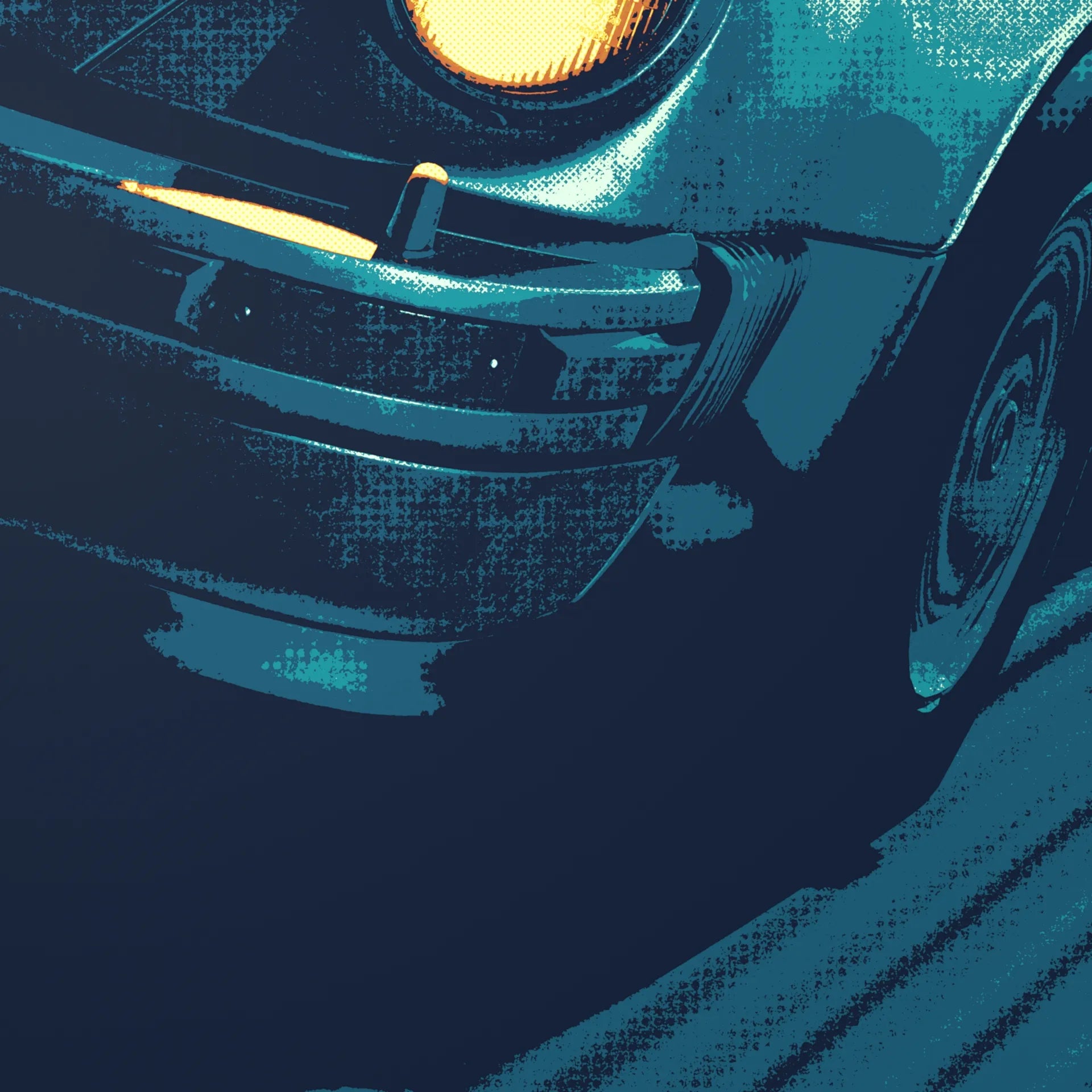 Tunnel Front - Poster - Matte