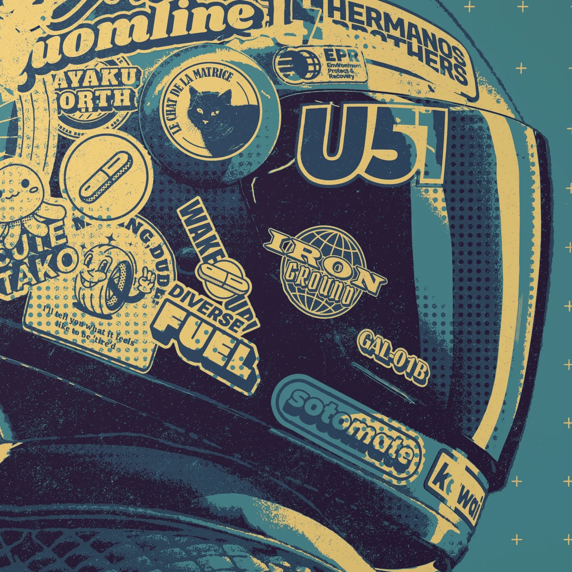 Scarred Wayfarer - Cool - Poster - Matte