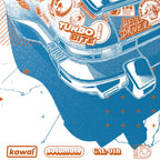 Toku - Poster - Matte - Vibrant - detail view 2