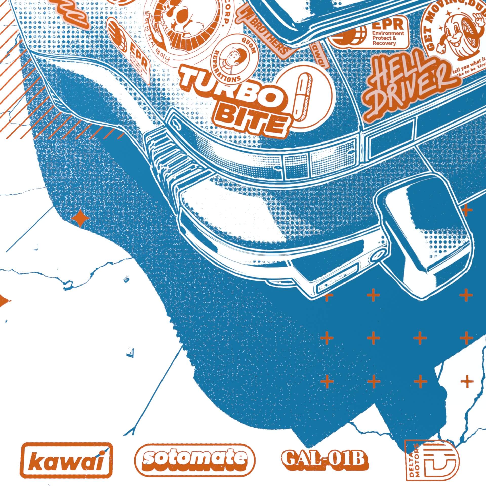 Toku - Poster - Matte - Vibrant