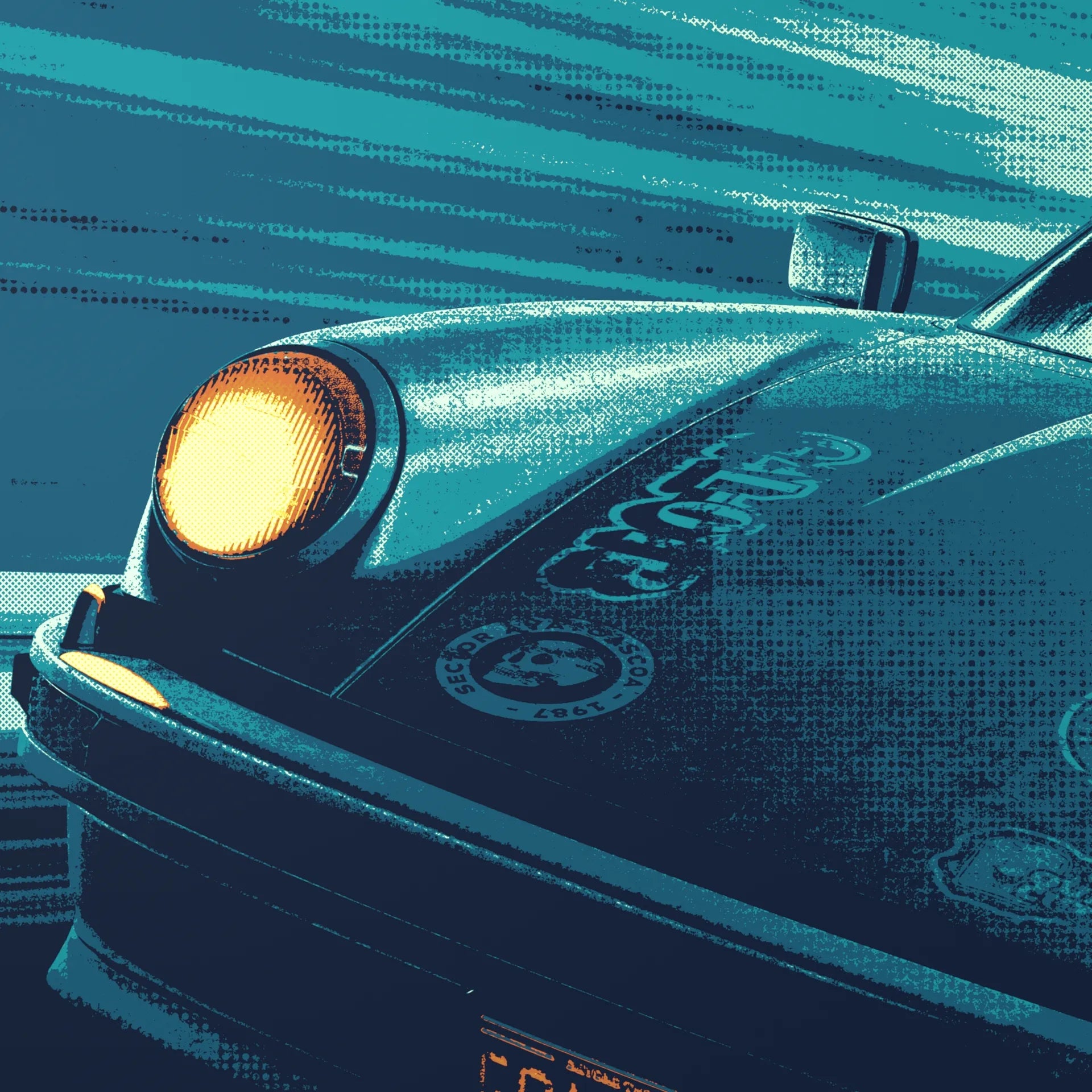 Tunnel Front - Poster - Matte