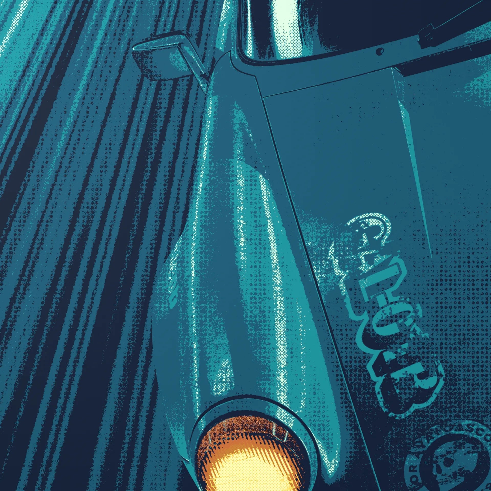 Tunnel Upper Front - Poster - Matte